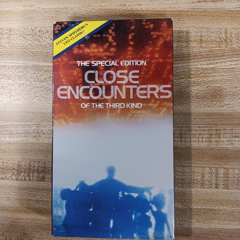 Close Encounters of the Third Kind VHS 1977 GOODTIMES Special Ed Spielberg SCIFI